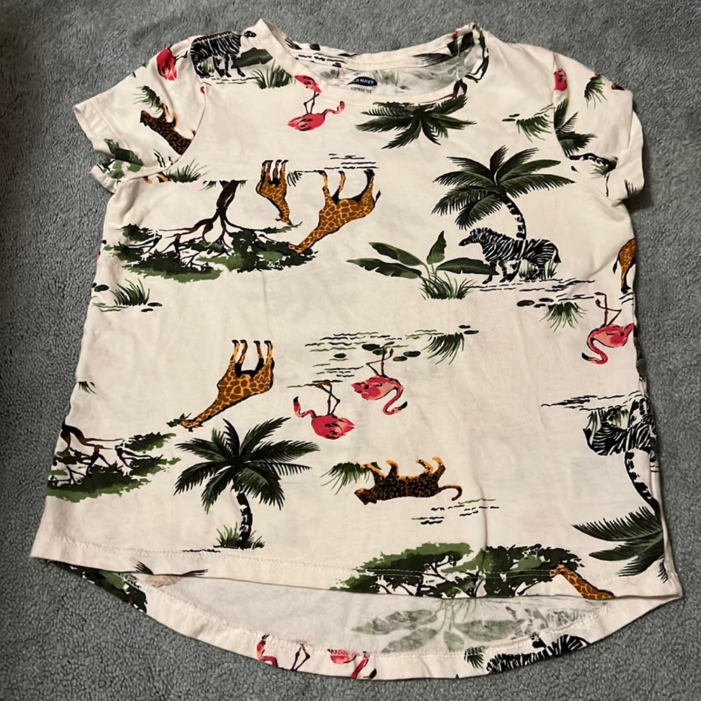 Safari Print Graphic Tee